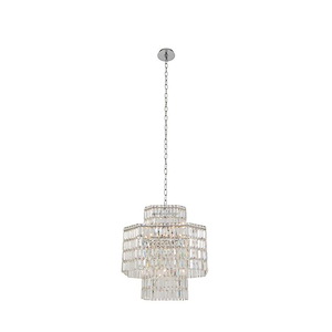 Livelli - 12 Light Pendant In Contemporary Style-25 Inches Tall and 22 Inches Wide - 1295357