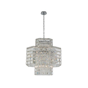 Livelli - 16 Light Pendant In Contemporary Style-32 Inches Tall and 29 Inches Wide