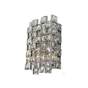 Piazze - 3 Light Wall Sconce In Modern Style-14 Inches Tall and 9 Inches Wide