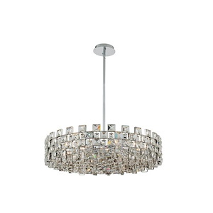 Piazze - 9 Light Pendant In Modern Style-15 Inches Tall and 29 Inches Wide