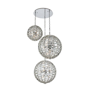 Alta - 33 Light Pendant In Contemporary Style-29 Inches Tall and 46 Inches Wide - 1295276