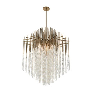 Estrella - 8 Light Pendant In Contemporary Style-44 Inches Tall and 32 Inches Wide