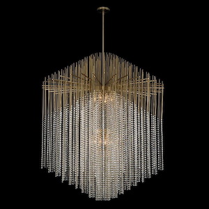 Estrella - 30 Light Pendant In Art Deco Style-65 Inches Tall and 48 Inches Wide - 1295361