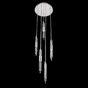 Lucca - 92W LED Foyer In Contemporary Style-31 Inches Tall and 24 Inches Wide - 1295427