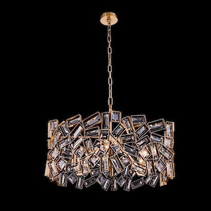 Inclanta - 6 Light Pendant In Contemporary Style-17 Inches Tall and 28 Inches Wide