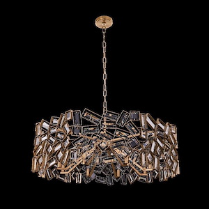 Inclanta - 8 Light Pendant In Contemporary Style-17 Inches Tall and 37 Inches Wide - 1295336