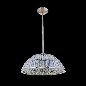 Doma - 16W LED Pendant In Contemporary Style-16 Inches Tall and 20 Inches Wide - 1295430