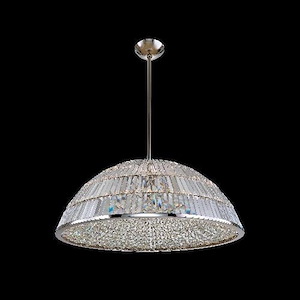 Doma - 32W LED Pendant In Contemporary Style-22 Inches Tall and 33 Inches Wide