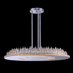 Orizzonte - 73W LED Pendant In Contemporary Style-11 Inches Tall and 36 Inches Wide