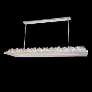 Orizzonte - 92W LED Island In Contemporary Style-11 Inches Tall and 17.75 Inches Wide