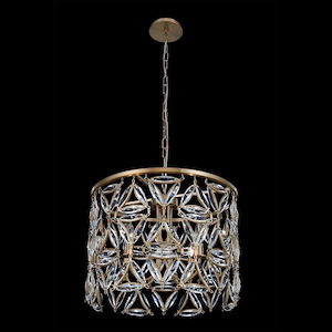 Triangulo - 4 Light Pendant In Contemporary Style-21 Inches Tall and 22 Inches Wide - 1295431