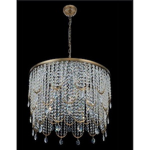 Vezzo - 7 Light Pendant In Bohemian Style-23 Inches Tall and 30 Inches Wide