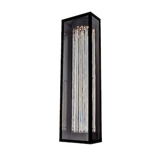 Cilindro Esterno - 12W LED Outdoor Wall Sconce In Contemporary Style-36 Inches Tall and 10.5 Inches Wide - 1295434