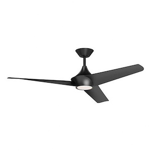 Emiko - 3 Blade Ceiling Fan with Light Kit-56 Inches Wide - 1288320