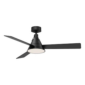 Archer - 3 Blade Ceiling Fan with Light Kit-54 Inches Wide - 1288715