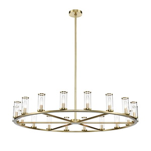 Revolve - 18 Light Chandelier-6.63 Inches Tall and 48.13 Inches Wide - 1028384