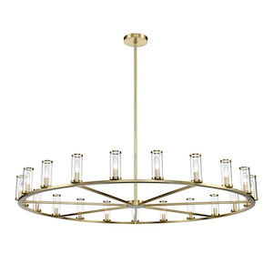 Revolve - 21 Light Chandelier-6.63 Inches Tall and 60.38 Inches Wide