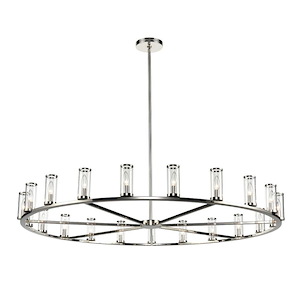 Revolve - 21 Light Chandelier-6.63 Inches Tall and 60.38 Inches Wide