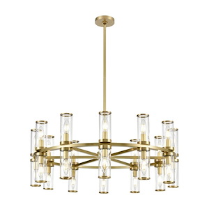 Revolve - 24 Light Chandelier-12.63 Inches Tall and 32.75 Inches Wide - 1028386
