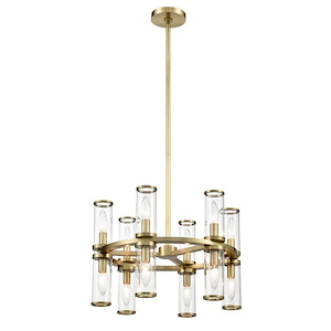 Revolve - 12 Light Chandelier-12.63 Inches Tall and 18.63 Inches Wide