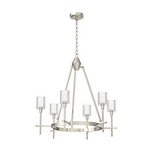 Salita - 6 Light Chandelier-29.5 Inches Tall and 28.5 Inches Wide