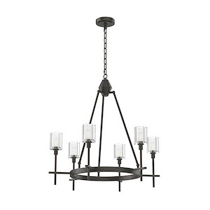 Salita - 6 Light Chandelier-29.5 Inches Tall and 28.5 Inches Wide - 1066578
