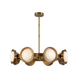 Alonso - 30W LED Chandelier-8.5 Inches Tall and 37.25 Inches Wide - 1295513
