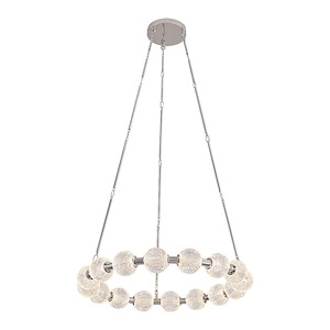 Marni - 85W LED Chandelier-4.38 Inches Tall and 32.38 Inches Wide