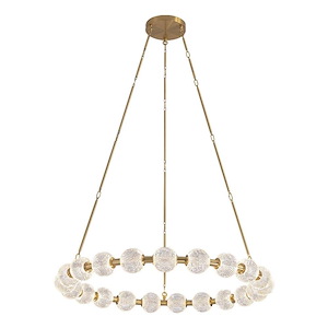 Marni - 105W LED Chandelier-4.38 Inches Tall and 41.38 Inches Wide