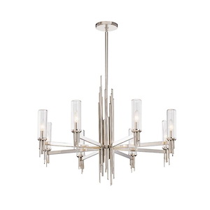 Torres - 8 Light Chandelier-28.25 Inches Tall and 36.13 Inches Wide