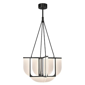 Anders - 76W LED Chandelier-54.75 Inches Tall and 30 Inches Wide - 1295615