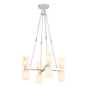 Lucian - 8 Light Chandelier-37.75 Inches Tall and 22 Inches Wide