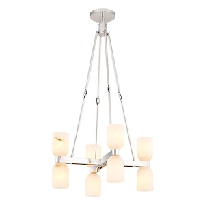 Lucian - 8 Light Chandelier-37.75 Inches Tall and 22 Inches Wide