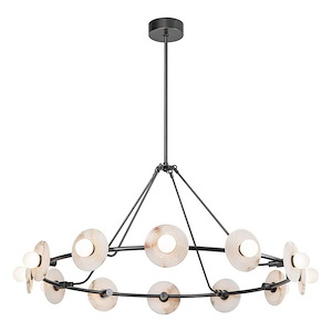 Dahlia - 40W LED Chandelier-21 Inches Tall and 46.5 Inches Wide - 1295473