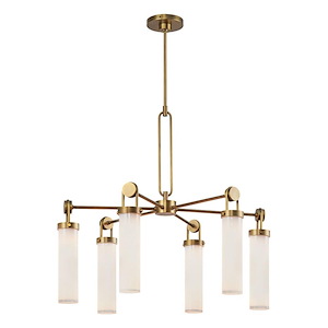 Wynwood - 6 Light Chandelier-29.63 Inches Tall and 32.13 Inches Wide