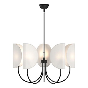 Seno - 5 Light Chandelier-19.13 Inches Tall and 32 Inches Wide