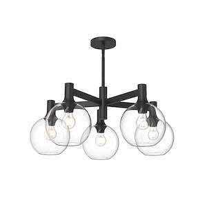 Castilla - 5 Light Chandelier-12.63 Inches Tall and 29.5 Inches Wide - 1288387