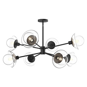 Francesca - 8 Light Chandelier-16.5 Inches Tall and 40 Inches Wide