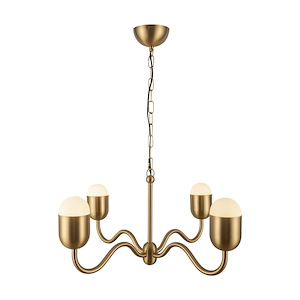 Effie - 4 Light Chandelier-12.88 Inch Tall and 27 Inch Wide