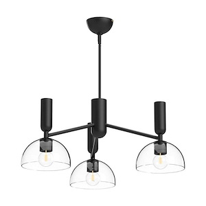 Jude - 3 Light Chandelier-14.38 Inches Tall and 38.13 Inches Wide