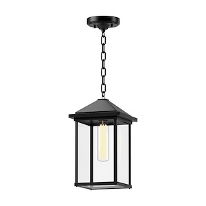 Larchmont - 1 Light Outdoor Pendant-13 Inches Tall and 7.88 Inches Wide