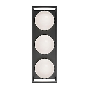 Amelia - 3 Light Outdoor Wall Mount-6.38 Inches Wide