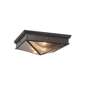 Cairo - 2 Light Flush Mount-5.63 Inches Tall and 14.63 Inches Wide