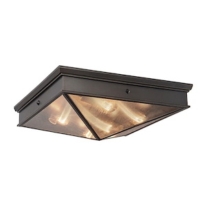 Cairo - 4 Light Flush Mount-6.38 Inches Tall and 18.63 Inches Wide - 1295563