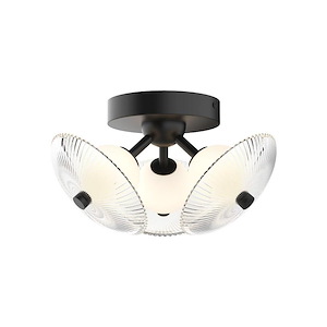 Hera - 20W 3 LED Flush Mount-7 Inches Tall and 12.5 Inches Wide - 1288723