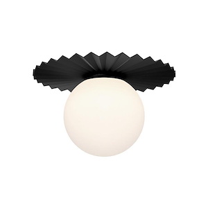 Plume - 1 Light Flush Mount-8.63 Inches Tall and 13.88 Inches Wide