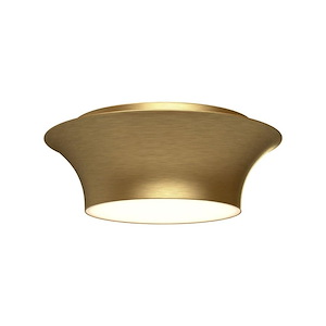Emiko - 2 Light Flush Mount-4.88 Inches Tall and 13 Inches Wide