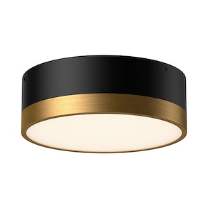 Brisbane - 2 Light Flush Mount-4.13 Inches Tall and 12 Inches Wide