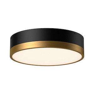 Brisbane - 3 Light Flush Mount-4.13 Inches Tall and 16 Inches Wide