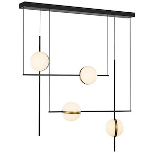 Tagliato - 42W LED Linear Pendant-31.75 Inches Tall and 7.5 Inches Wide